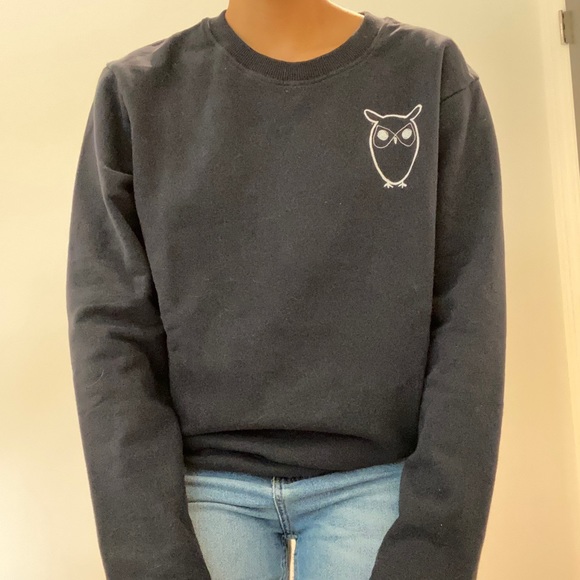 Navy Knowledge Cotton Apparel Crewneck BNWT - Picture 3 of 4